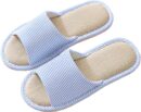 Women And Men's Indoor Breathable Non-Slip Linen Slippers(Upgraded version)