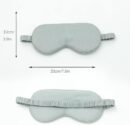 Sleep Mask 2 Pack - Bamboo Viscose Fiber Sleeping Eye Mask - with Elastic Band/Headband - Comfort Sleeping Shade - for Nighttime Sleeping, Traveling & ??Gray??