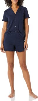 Women Cotton Modal Piped Notch Collar Pajama Set, Comfortable Loungewear (Available in Plus Size)