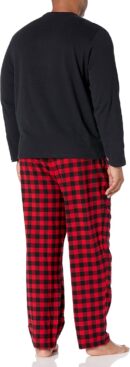 Men's Soft Flannel Pajama Sleepwear Set (Available in Big & Tall)
