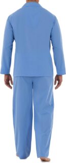 Men's Long Sleeve Broadcloth Pajama Set