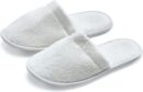 Women Cotton Bath Slippers, Terry Cloth Spa Slippers for Women