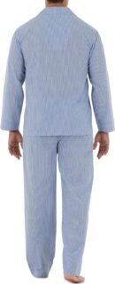 Men's Long Sleeve Broadcloth Pajama Set